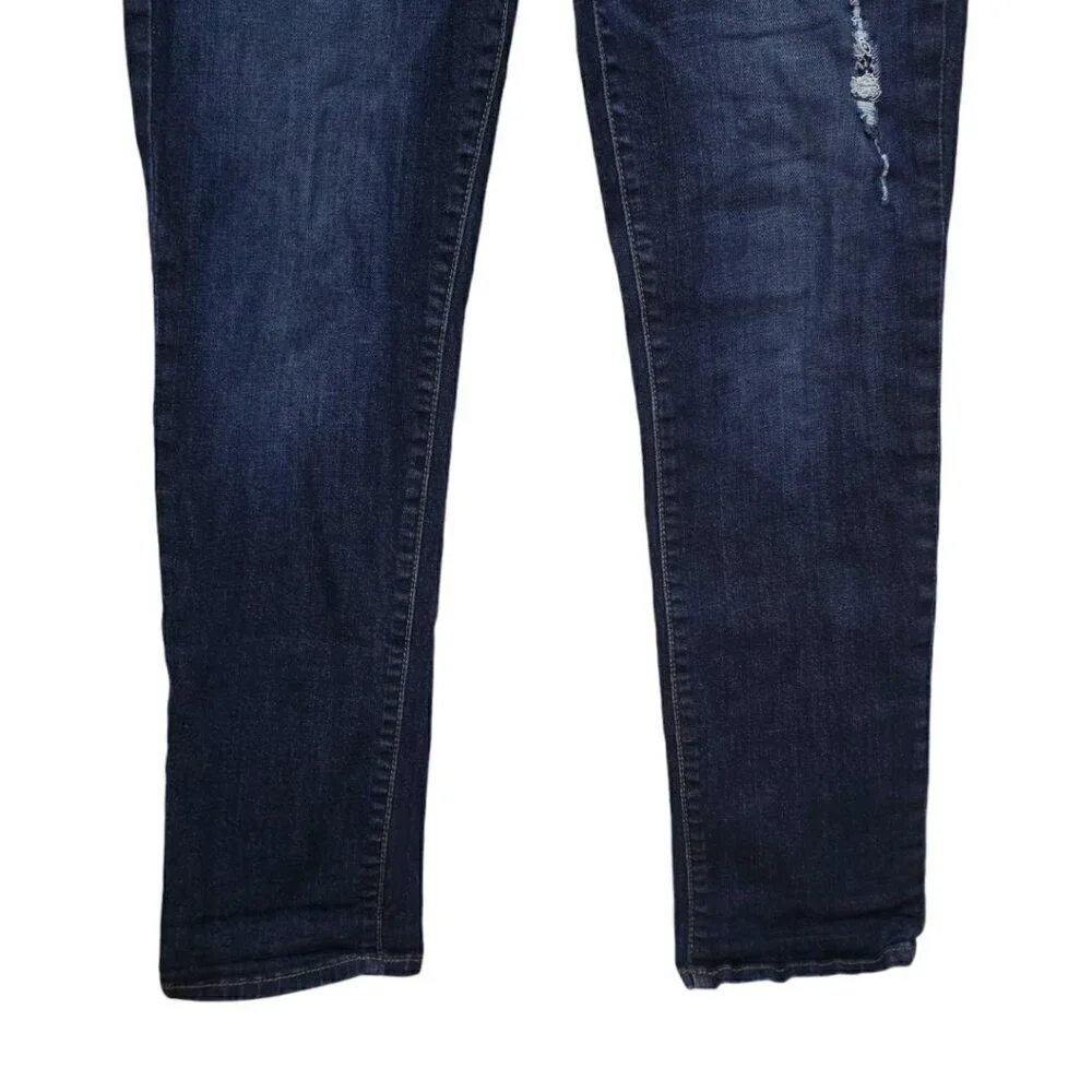 Kut from the Kloth Catherine Boyfriend Destructed Mid-Rise Jeans Sz 10 - Picture 5 of 10